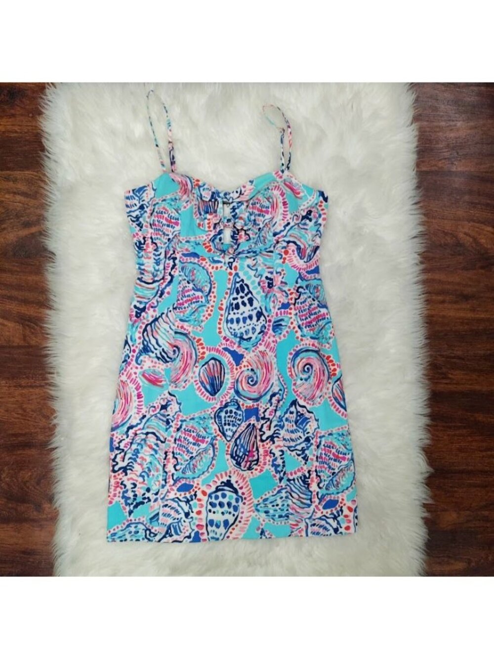 Lilly Pulitzer Shell Me About It Petra Sundress Mini Dress Women's Size XS - Picture 2 of 15